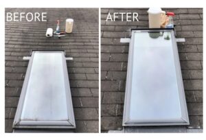 Skylight Cleaning Tips Before & After